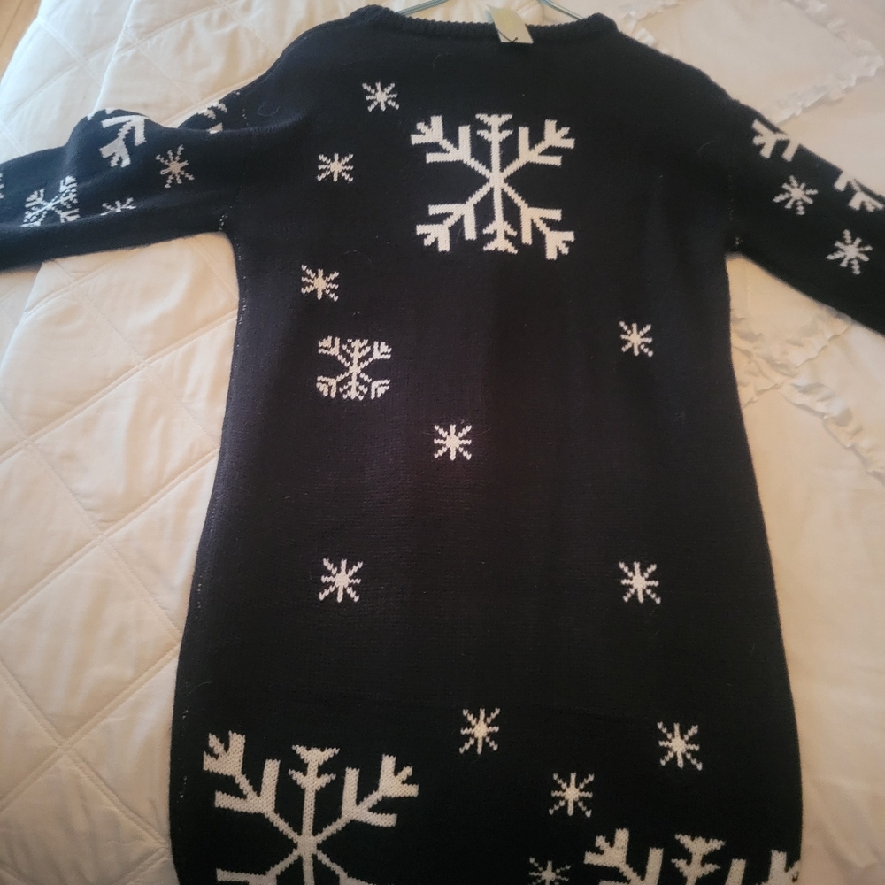 Christmas sweater dress by Boohoo
